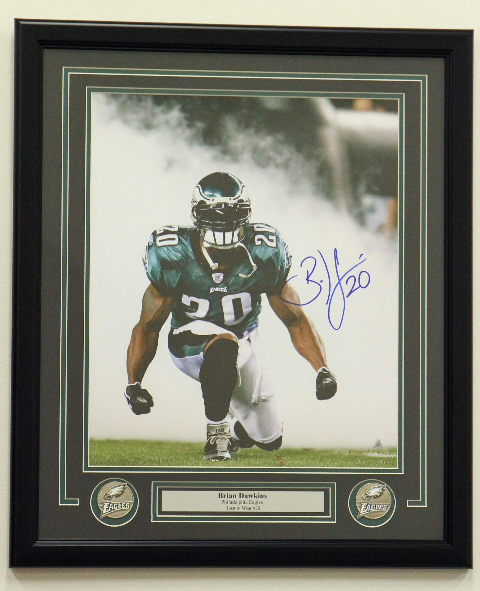 Brian Dawkins Autographed Philadelphia Eagles Jersey –