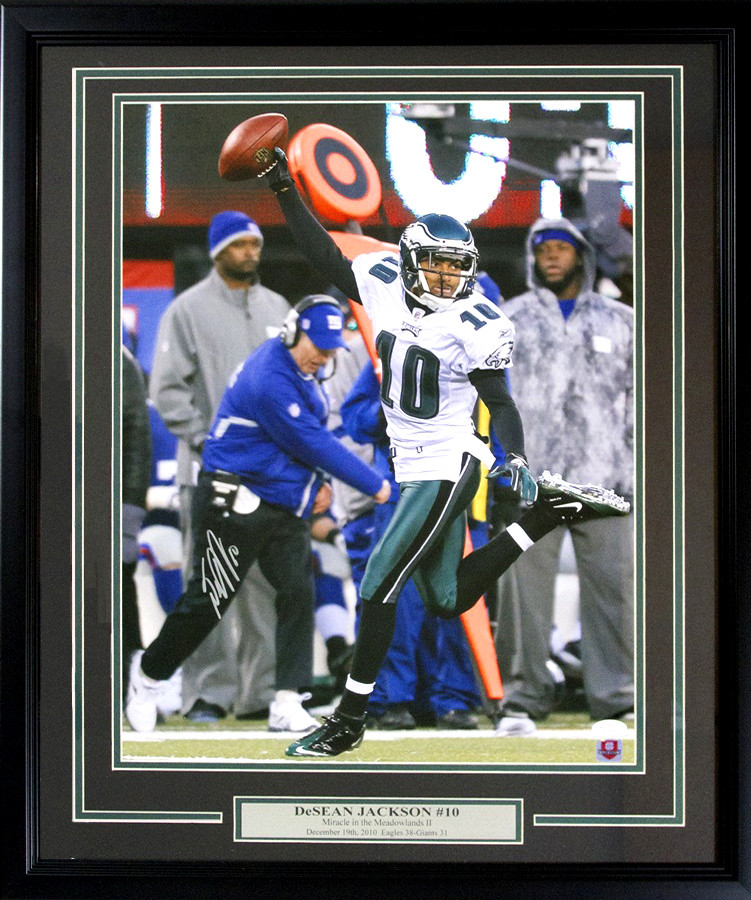 philadelphia eagles autograph desean jackson